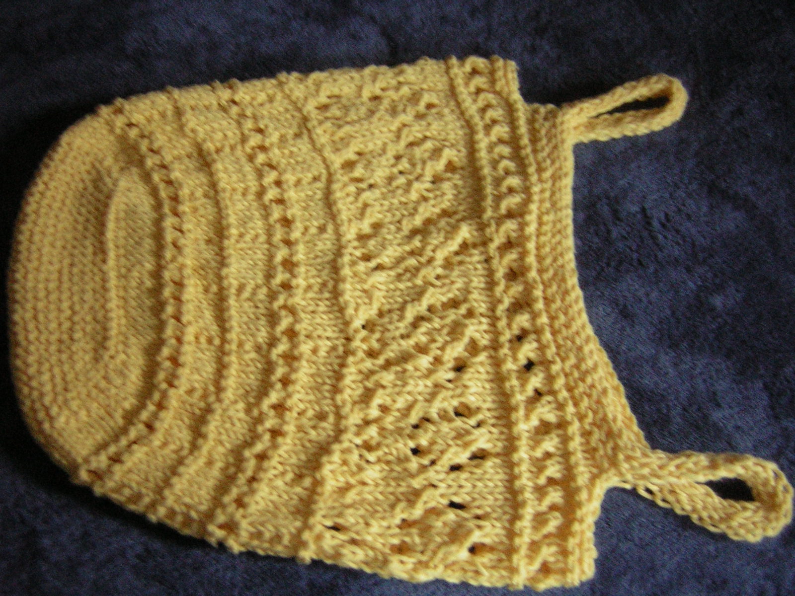 Free Knitting Pattern: Linen St Shoulder Bag